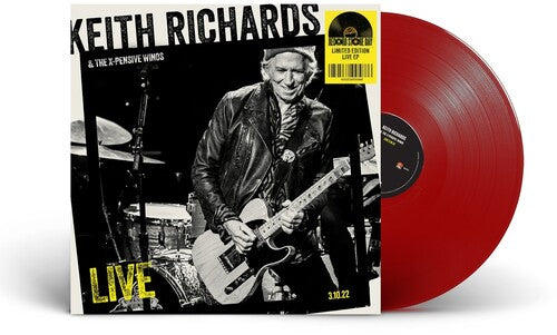 Keith Richards & The X-Pensive Winos - Live 3.10.22 [Red 12" EP]