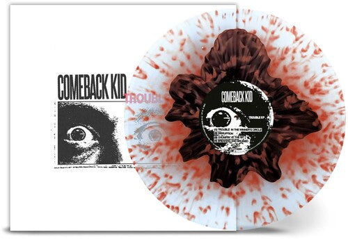 Comeback Kid - Trouble EP [Clear & Black Yolk w/ Red Splatter Vinyl]