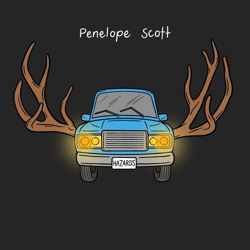 Penelope Scott - Hazards [White & Black Vinyl]