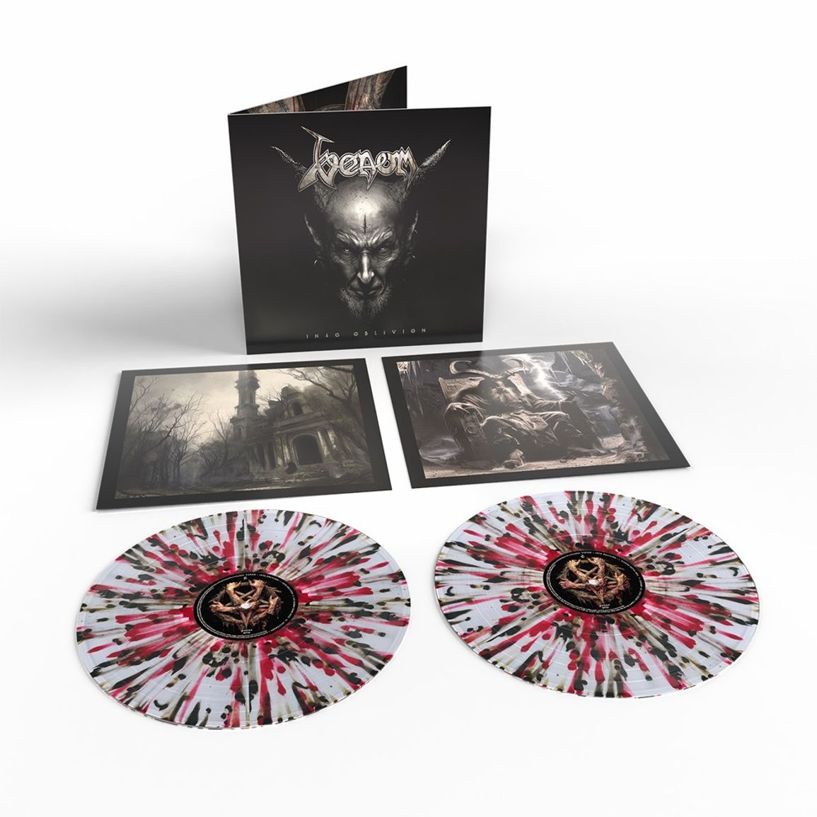 [PRE-ORDER] Venom - Into Oblivion [Indie-Exclusive Clear, Black & Red Splatter Vinyl] [Release Date: 05/01/2026]