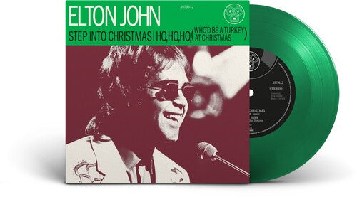 Elton John - Step Into Christmas [Transparent Green 7"]