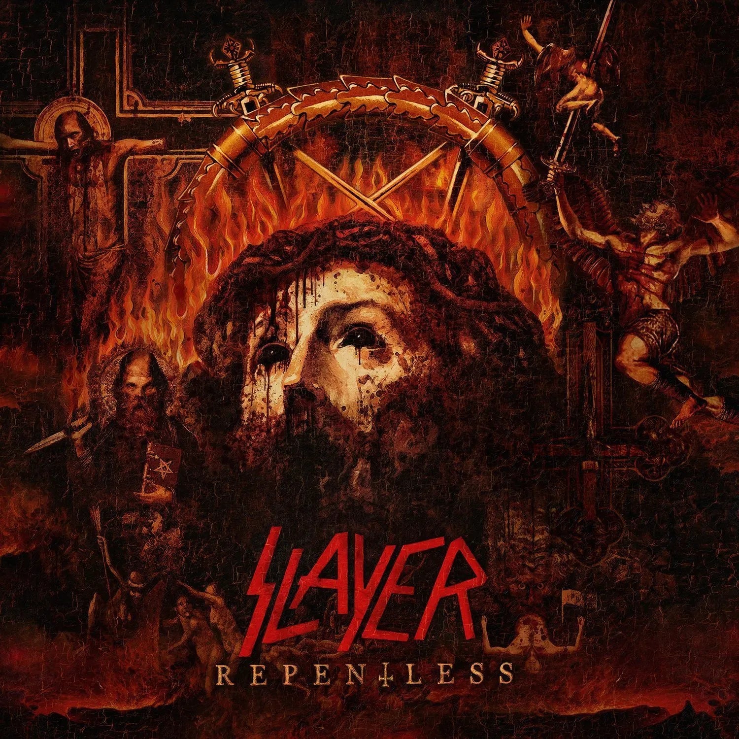 [PRE-ORDER] Slayer - Repentless [Indie-Exclusive Red Splatter Vinyl] [Release Date: 11/28/2025]