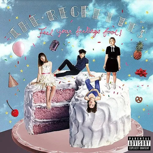 [PRE-ORDER] The Regrettes - Feel Your Feelings Fool [Marbled Pink & Blue Vinyl] [Release Date: 10/10/2025]