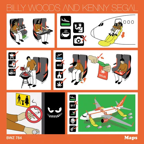 Billy Woods - Maps [Orange Vinyl]