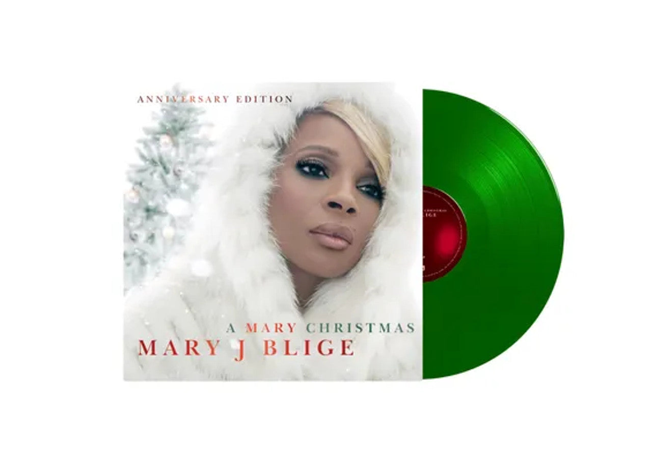 Mary J. Blige - A Mary Christmas (Anniversary Edition) [Indie-Exclusive Clear Green Vinyl]