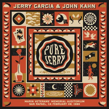 [DAMAGED] Jerry Garcia & John Kahn - Pure Jerry: Marin Veterans Memorial Auditorium, San Rafael, CA - February 28, 1986 [2-lp]