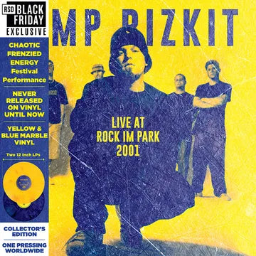 [DAMAGED] Limp Bizkit - Rock Im Park 2001 [Blue & Yellow Marbled Vinyl]