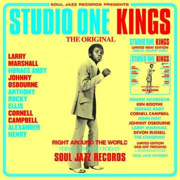 Various - Soul Jazz Records presents STUDIO ONE KINGS [2-lp] [Yellow Vinyl]
