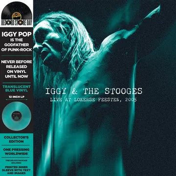 Iggy & The Stooges - Live at Lokerse Feesten, 2005 [Transparent Blue Vinyl]