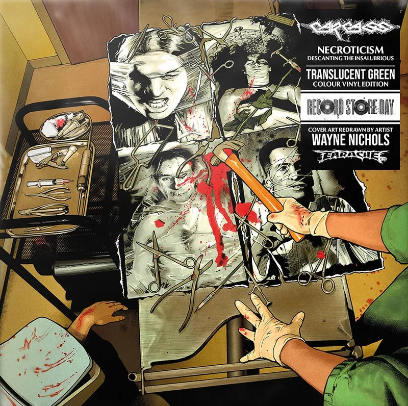 Carcass - Necroticism - Descanting The Insalubrious [Translucent Green Vinyl]