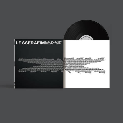 [PRE-ORDER] LE SSERAFIM - Easy-Crazy-Hot [Indie-Exclusive Carbon Black] [Release Date: 09/05/2025]