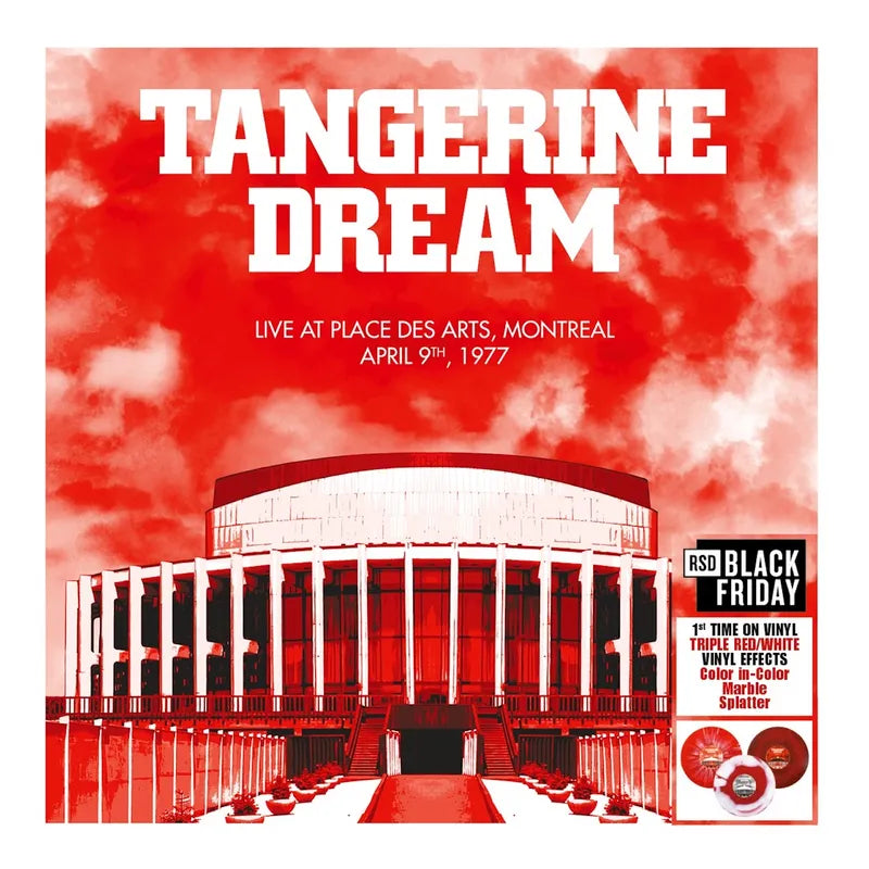 Tangerine Dream - Live at Place des Arts, Montreal - April 10, 1977 [Red / White Vinyl]