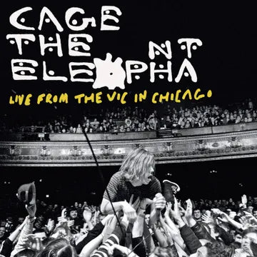 Cage The Elephant - Live From The Vic In Chicago [Yellow & Black Splatter Vinyl]