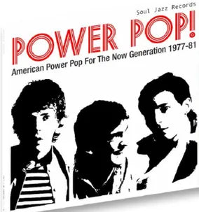 Various Artists - Soul Jazz Records Presents: Power Pop! American Pop For The Now [Transparent Red Vinyl]