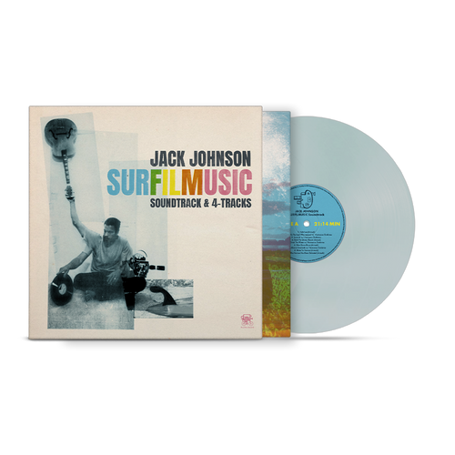[PRE-ORDER] Jack Johnson - SURFILMUSIC (Soundtrack & 4-Tracks) [Indie-Exclusive Soda Pop Bottle Blue Vinyl] [Release Date: 05/15/2026]