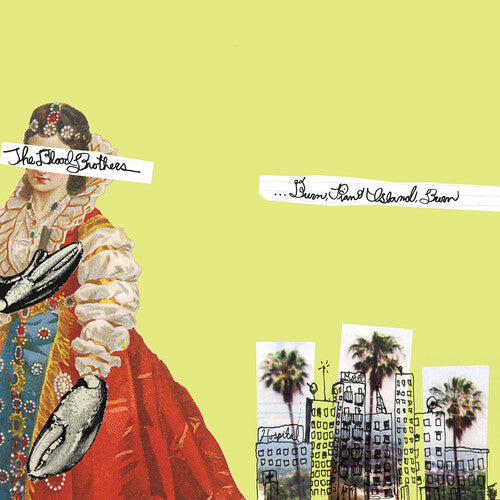 The Blood Brothers - Burn, Piano Island, Burn (w/ bonus 7") [Yellow w/ Pink & Black Splatter Vinyl]
