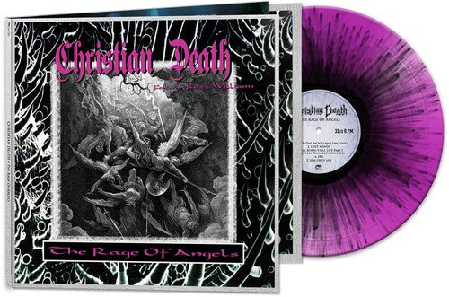 Christian Death - The Rage Of Angels [Purple & Black Splatter Vinyl]