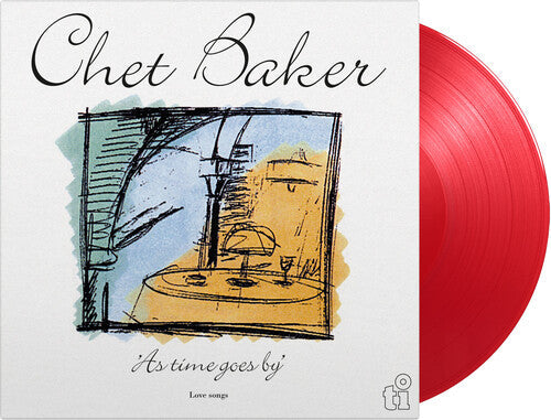 [DAMAGED] Chet Baker - As Time Goes By: Love Songs [Translucent Red Vinyl] [Import]