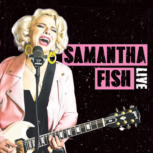 Samantha Fish - Live [Pink & White Splatter Vinyl]