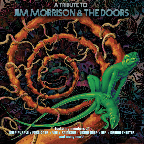 Various Artists - Tribute To Jim Morrison & The Doors [Red & Black Vinyl]