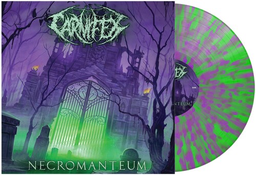 Carnifex - Necromanteum [Neon Green w/ Purple Splatter Vinyl]