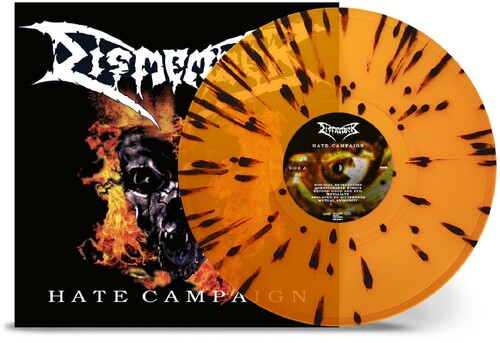 Dismember - Hate Campaign [Transparent Orange W/ Black Splatter Vinyl]