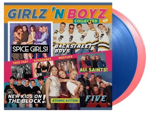 Various - Girlz N Boyz Collected [Blue & Pink Colored Vinyl] [Import]