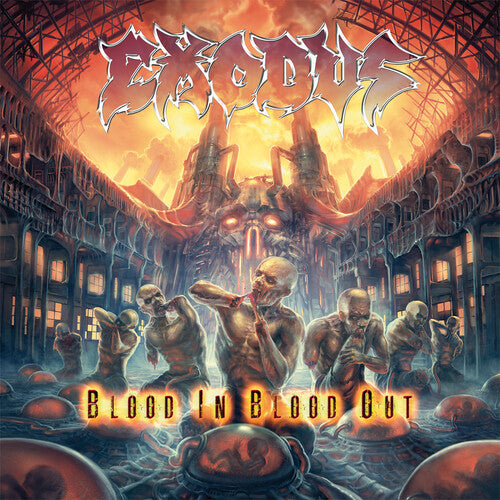 Exodus - Blood in Blood Out [Clear Gold Black Splatter Vinyl]