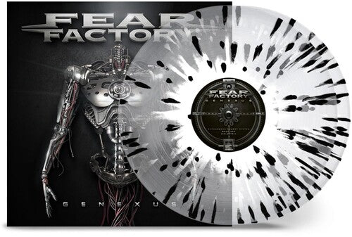 Fear Factory - Genexus [Crystal Clear w/ Black & White Splatter Vinyl]