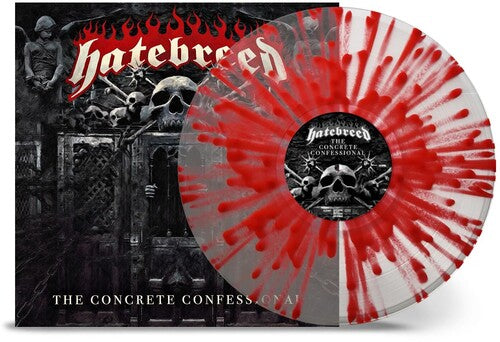 Hatebreed - The Concrete Confessional [Clear w/ Red Splatter Vinyl]