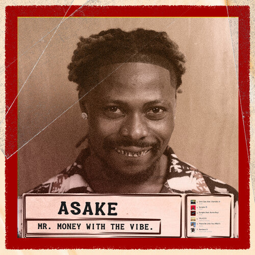 Asake - Mr. Money with the Vibe [Red & White Splatter Vinyl]
