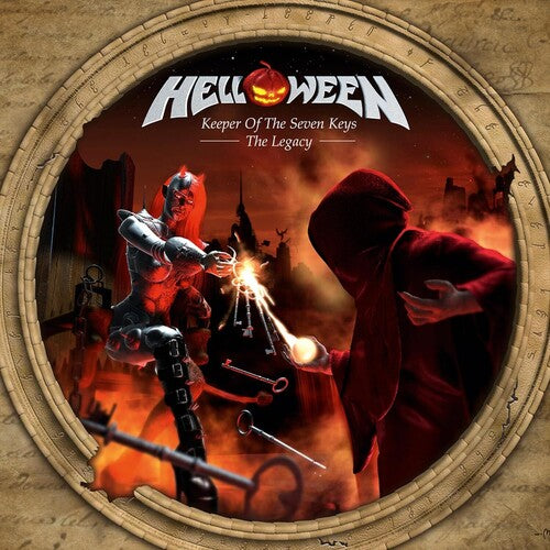 Helloween - Keeper Of The Seven Keys: The Legacy [Red, Orange & White Marbled Vinyl]