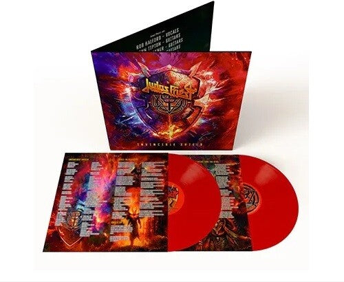 [DAMAGED] Judas Priest - Invincible Shield [Indie-Exclusive Red Vinyl]