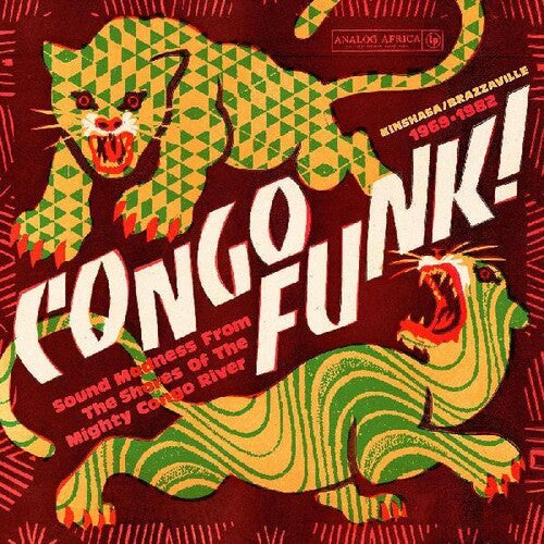 [PRE-ORDER] Various Artists - Congo Funk - Sound Madness From The Shores Of The Mighty Congo River (Kinshasa / Brazzaville 1969-1982) [Release Date: 04/05/2024]