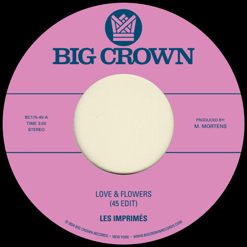 Les Imprimes - Love & Flowers (45 Edit) / You [7"]