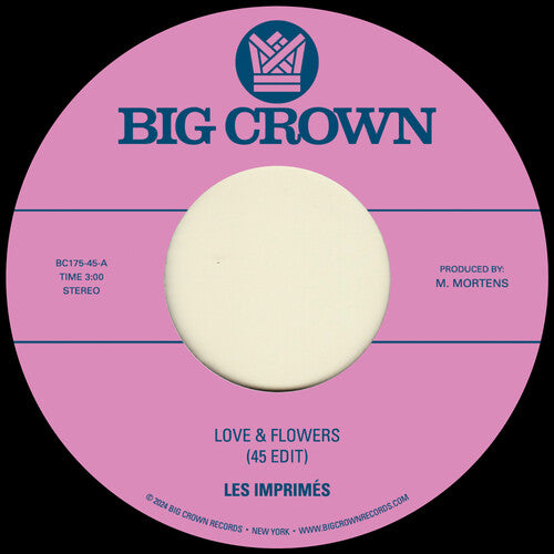 Les Imprimes - Love & Flowers (45 Edit) / You [7"]