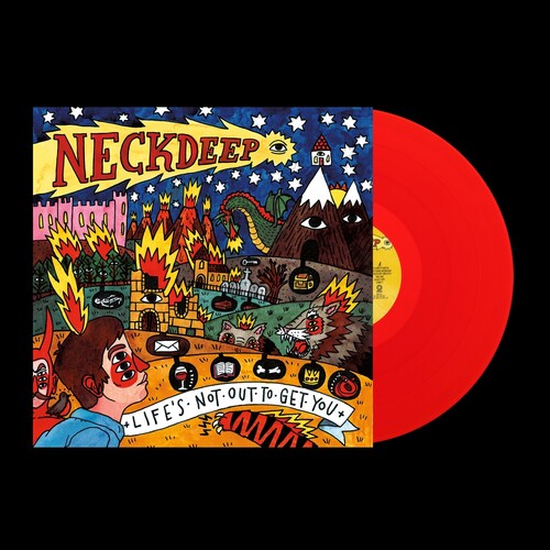 Neck Deep - Life's Not Out to Get You [Blood Red Vinyl]