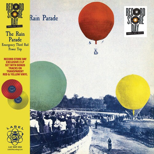 Rain Parade - Emergency Third Rail Power Trip (RSD) [Red & Yellow Vinyl]