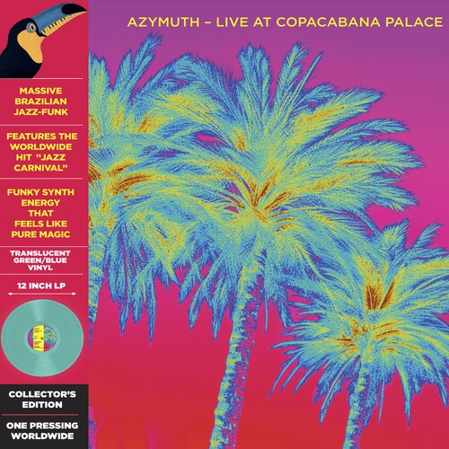 Azymuth - Live at Copacabana Palace [Translucent Green Blue Vinyl]