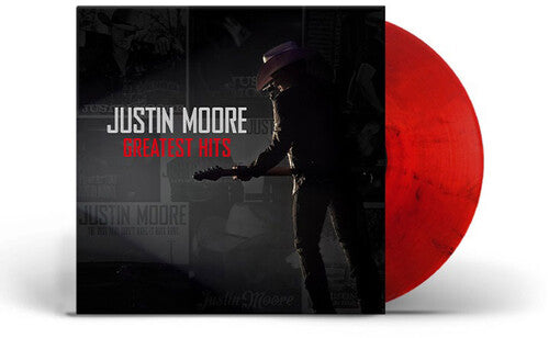 [DAMAGED] Justin Moore - Greatest Hits [Red Smoke Vinyl]