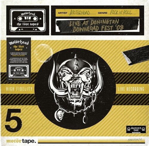 [DAMAGED] Motorhead - The Lost Tapes, Vol. 5 (Live At Donington, 2008) [Yellow Vinyl]