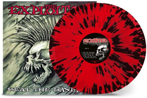 The Exploited - Beat the Bastards [Transparent Red & Black Splatter Vinyl]