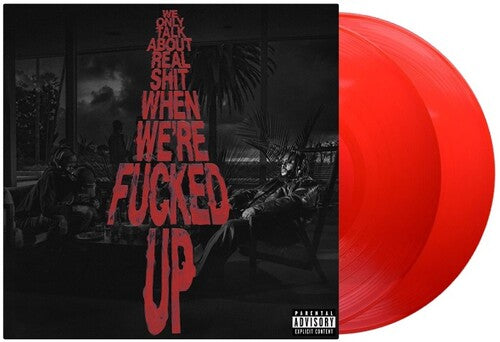 Bas - We Only Talk About Real Shit When We're Fucked Up [Transparent Red Vinyl] [2-lp]