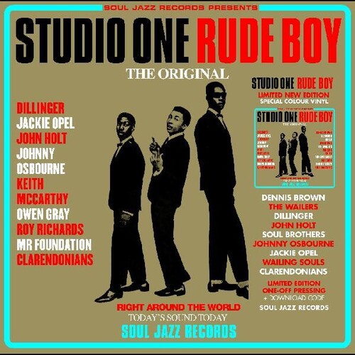 Various - Soul Jazz Records presents: STUDIO ONE RUDE BOY [Red & Cyan Vinyl]