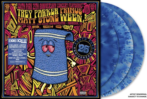Various Artists - South Park: The 25th Anniversary Concert [Towelie-Blue Vinyl]