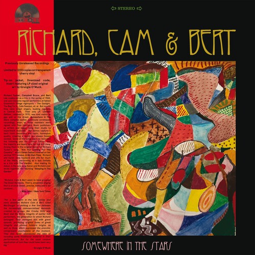 Richard, Cam & Bert - Somewhere In The Stars [Transparent Cherry Vinyl]