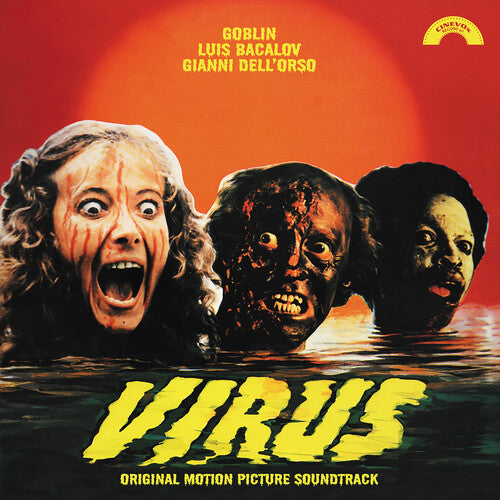 Goblin / Gianni Dell'Orso - Virus (Original Soundtrack) [Clear Orange Vinyl]