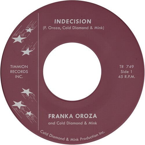 Franka Oroza - Indecision [Purple Vinyl] [7"]
