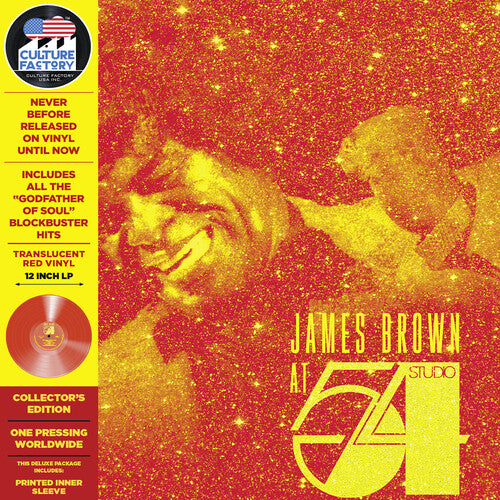 James Brown - At Studio 54 New York City [Red Vinyl]