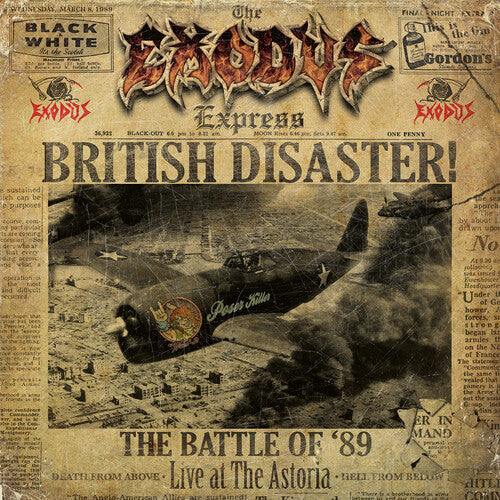 Exodus - British Disaster: The Battle of '89 (Live at the Astoria) [Gold Vinyl]